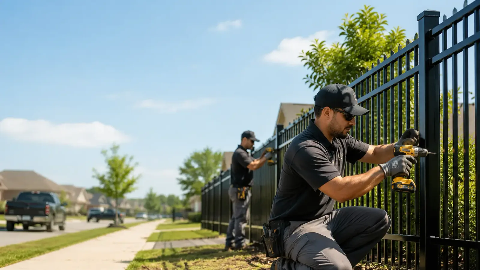Metal Fence Installation in Hickory Corners, MI